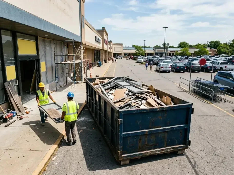 retail-store-renovation-debris-003 — frequently asked questions, Roll-off Dumpster Rentals in Williams Bay, WI
